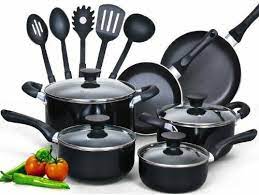 Maybe you would like to learn more about one of these? Kirkland Signature 15 Piece Hard Anodized Cookware Set Pots Pans Cookware Wmrafricanpartnersltdgte Com Ng