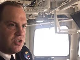 Onboard HMS Ocean as she heads for hurricane disaster zone