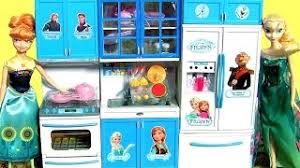Kitchen city frozen meals delivery ready to heat cooked frozen meals. Disney Frozen Luxury Kitchen Toy Set Play Doh Surprise Princess Anna Elsa Cooking With Barbie Youtube