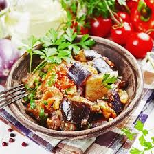 Aubergines Aux Epices Recette Cuisine Georgienne Recettes De Cuisine Aubergine