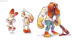 I think my biggest problem with this new fire pokemon is that its design just doesn't jump out at me like the other two starters in sword and shield. Extrapolating From Previous Fire Type Starters By Pankendev Pokemon Sword And Shield Know Your Meme