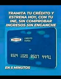 Tramita tu crédito famsa muy fácil solo mandá un inbox y aprovecha las  ofertas toda la ropa y zapatos al 3x2 con efectivo y crédito famsa