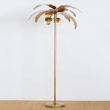 Palm tree floor lamps are the best way to give your home easy, breezy tropical vibes. The Emily Meritt Palm Teen Floor Lamp Pottery Barn Teen