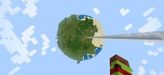 Playing minecraft, i like making circular things. Minecraft Pe Proves The World Is Circular Minecraft