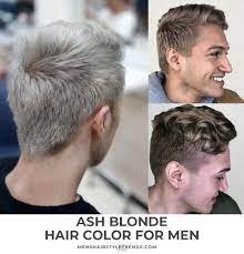 Dark hair works better with warmer darker tones otherwise the color can look quite jarring. Hair Color Options For Men
