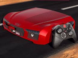 This Custom Audi R8 Xbox One Console For Forza Horizon 3 Is One Of The Oddest Ever Made Windows Central Custom Xbox Xbox One Xbox One Console