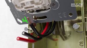 Jung Wechselschalter 506u Installation Of Light Switch En 1280x720px Youtube