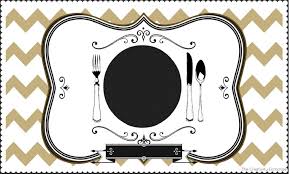 It provides instructions for the table runner and the placemats. Free Printable Child S Chalkboard Placemat November Printable Of The Month
