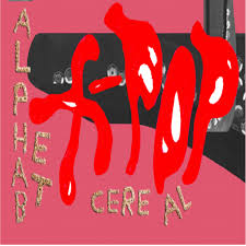 An apparent extension of gonzo's vision of the cosmic fish, ending with him flying . Fastest Alphabet Cereal Font