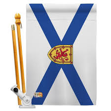 The flag was granted by king charles i and adopted in 1858. Americana Home Garden Aa Cp Hs 140938 Ip Bo D Us18 Ag 28 X 40 In Nova Scotia Flags Of The World Canada Provinces Impressions Decorative Vertical Double Sided House Flag Set Pole Bracket Hardware Walmart Canada