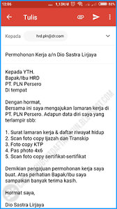 Jalan medan merdeka barat no. 5 Contoh Body Email Lamaran Kerja Bahasa Indonesia Pc Hp Cara Baru Buat Daftar Akun
