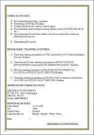 inorganic chemist resume