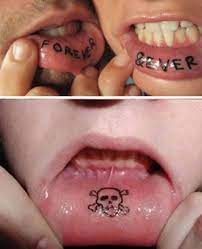 10 Craziest Tattoos You Will Ever Find Body Art Diary Inner Lip Tattoo Inside Lip Tattoos Inner Lip Tattoo Ideas
