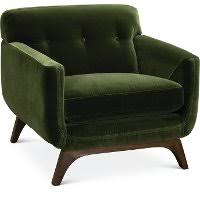 Obstal 20 pcs olive green spandex dining room chair covers for living room universal stretch chair slipcovers protector for wedding banquet and party 4 4 out of 5 stars 247 51 99 51. Mid Century Modern Olive Green Chair Falkirk Rc Willey