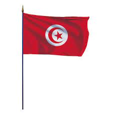 ‎صفحة خاصة تعنى بعلم البلاد التونسية و الموجود داخل و خارج الادارة التونسية فكل من يرى او يلاحظ اي اخلال عليه ارسال الصورة لنا و نحن سنقوم بتن‎ Drapeau De La Tunisie Monte Sur Une Hampe En Bois Doublet