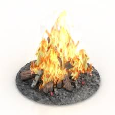 3d Model Fire Category Fireplaces