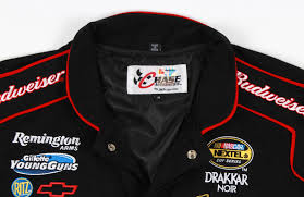 Chase authentics dale earnhardt jr. Dale Earnhardt Jr Signed Chase Authentic Budweiser Driver S Suit Jacket Dale Jr Hologram Pristine Auction