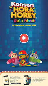 Jom menari dan menyanyi bersama didi & friends. Didi Friends Kad Lagu Konsert Hora Horey Fur Android Apk Herunterladen