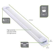 Ge 12 In Premium Led Linkable Under Cabinet Light Fixture 38845 The Home Depot