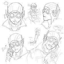 第一回APEX鯖落ちうる覚えお絵描き なおブラハとシアはカンペあり 」カルボン酸の漫画