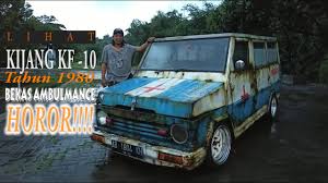 Mobil kijang modif offroad arena modifikasi kumpulan foto hasil super terbaru menjadi model off road dan blazer supergambar download koleksi 43 jadi jeep. Toyota Kijang Kf 10 Bekas Mobil Ambulance Horor Youtube