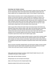 Selain itu, kita dapat mengetahui berita terkini jika rajin membaca. Kepentingan Dan Kebaikan Membaca
