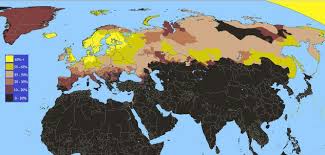 Blonde Hair Map Of Eurasia Blonde Hair Map Hair Color 2018 Blonde Hair Color