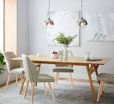 Favorite this post jul 15 blue and chrome. West Elm Mid Century Expandable Dining Table Review Furnished Reviews