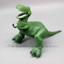 Big Sale 7cm Toy Story 3 Rex The Green Dinosaur Pvc Figure Toy Collectible Model Toy Joints Are Movable Toys Toy Story 3 Toy Collection Toys