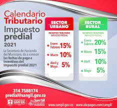 De acuerdo con cálculos de planeación, los reajustes del 3 % para 2021 podrán generar recaudos nosotros veníamos con un país que pensaba que el catastro estaba atado al impuesto predial. Calendario Tributario Impuesto Predial 2021