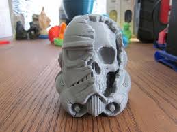 Star Wars Stormtrooper Helmet With Skull Star Wars Fan Art Etsy Star Wars Fan Art Star Wars Gifts Printed Fans
