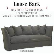 No, because sofas should always come with removeable couch cushions for the satisfaction of the consumer. How Sofa Back Cushions Affect Your Comfort The Stated Home Blog