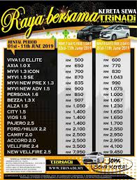 Check spelling or type a new query. Promosi Hari Raya 2019 Trinadi Car Rental