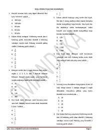 Maybe you would like to learn more about one of these? Soal Permutasi Dan Kombinasi1