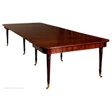 Mahogany armchair and tripod occasional table. Large Imperial Dining Table