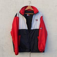 Vintage Very Rare Tommy Hilfiger Jacket Men S Size L Great Condition Worldwide Shipping Tommy Hilfiger Outfit Hoodie Fashion Tommy Hilfiger Jackets