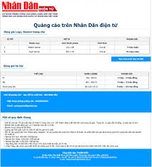 Đọc báo dân việt cập nhật tin tức nhanh nhất trong 24h, đọc báo online tin nóng thời sự pháp luật giải trí mới trong ngày cập nhật liên tục tại bao dan viet. Bao Gia Quáº£ng Cao Bao Nhan Dan Ä'iá»‡n Tá»­ 2019 Nami Media
