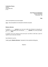Votre lettre de démission est maintenant complète. Exemple Gratuit De Lettre Acceptation Par Employeur Demande Reduction Preavis Suite A Demission Salarie