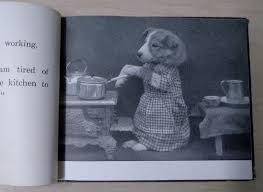 It S Puppies Puppies Dressed Up Like People Doing Adorable Household Tasks Who Wouldn T Want This Little Puppies Antiquarian Books Vintage Children S Books