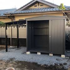 マツモト物置 さん matsumoto monooki instagram写真と動画 マツモト物置 物置 玄関 パーゴラ