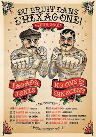 A mixtape without a title. Tagada Jones No One Is Innocent 27 10 2018 Saint Sauveur Lendelin Basse Normandie France Concerts Metal Calendar