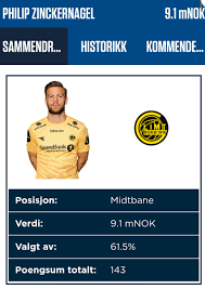 Eliteserien fantasy 2018 er i gang og jeg har slengt meg på! Philip Zinckernagel Now Has Ownership Percentage Of 61 5 In Eliteserien Fantasy Who Was The Most Owned Player In Fpl History Imgur