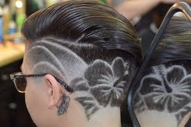 Pin By Miguel Rosas On Undercuts In 2020 Shaved Hair Designs Hair Patterns Flowers In Hair