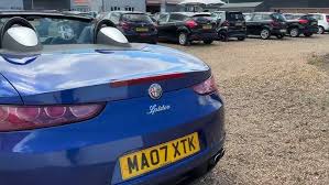 Image result for Blue 2007 Alfa-Romeo