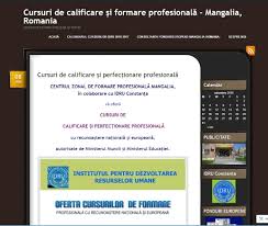 Ai acces la fonduri europene*; Cursuri De Calificare Si PerfecÅ£ionare ProfesionalÄ Cursuri De Calificare Si Formare ProfesionalÄ Mangalia Romania