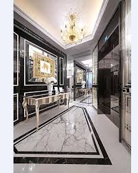 Modern Classic Interior Meet The Interior Of Your Dreams Colored Black And White Which Never Goes Out O Luxury Home Decor Floor Design Luxury Interior Design