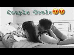 Relationship Goals Couple Kissing Cuddling In Bed Very Romantic Moment In 2020 Romantic Couple Kissing Couple Kiss In Bed Cute Couples Kissing