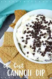 Creamy Cannoli Dip Recipe Cannoli Dip Party Food Dessert Delicious Desserts