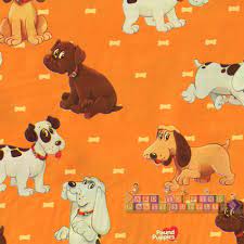 About press copyright contact us creators advertise developers terms privacy policy & safety how youtube works test new features press copyright contact us creators. Pound Puppies Vintage 1985 Orange Gift Wrap 2 Sheets 8 3 Sq Ft