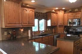 White, gray, oak, cherry, maple. 37 Best Granite Countertops With Oak Cabinets Ideas Oak Cabinets Oak Kitchen Kitchen Remodel